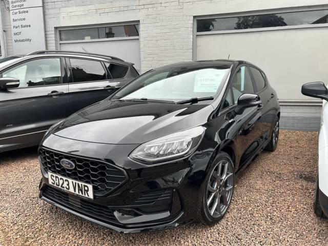 Ford Fiesta 1.0 EcoBoost ST-Line 5dr Hatchback Petrol Black
