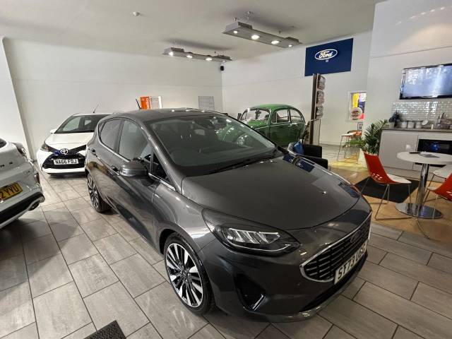 Ford Fiesta 1.0 EcoBoost Hbd mHEV 125 Titanium X 5dr Hatchback Petrol Grey