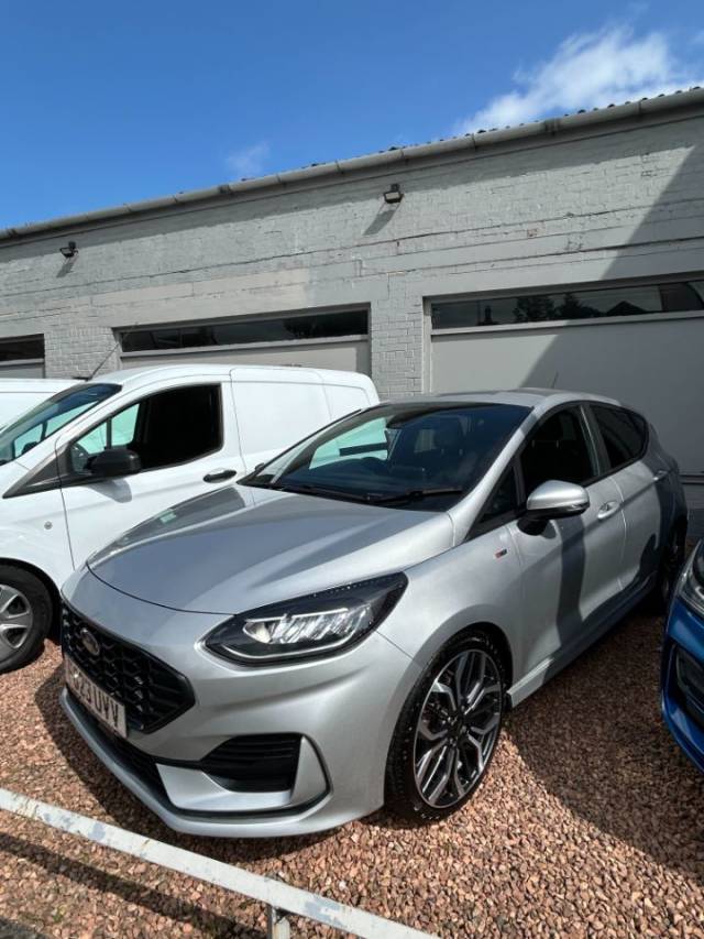 Ford Fiesta 1.0 EcoBoost Hybrid mHEV 125 ST-Line X 5dr Hatchback Petrol Silver