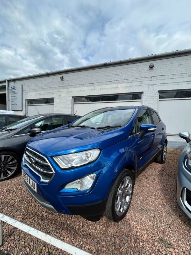 Ford Ecosport 1.5 EcoBlue 125 Titanium 5dr AWD Hatchback Diesel Blue
